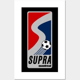 Defunct Montreal Supra Soccer 1988 Posters and Art